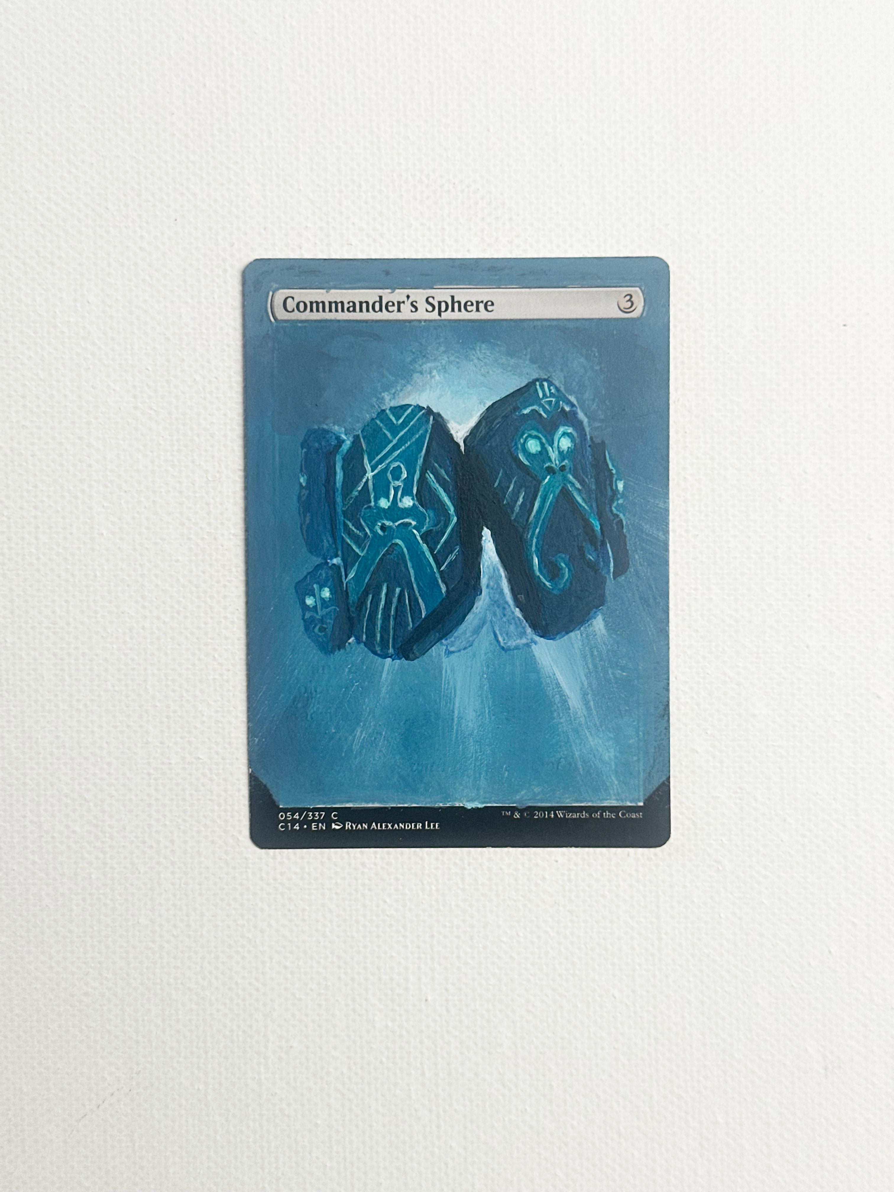 Hand Painted Commander's Sphere  - ONE-OF-ONE