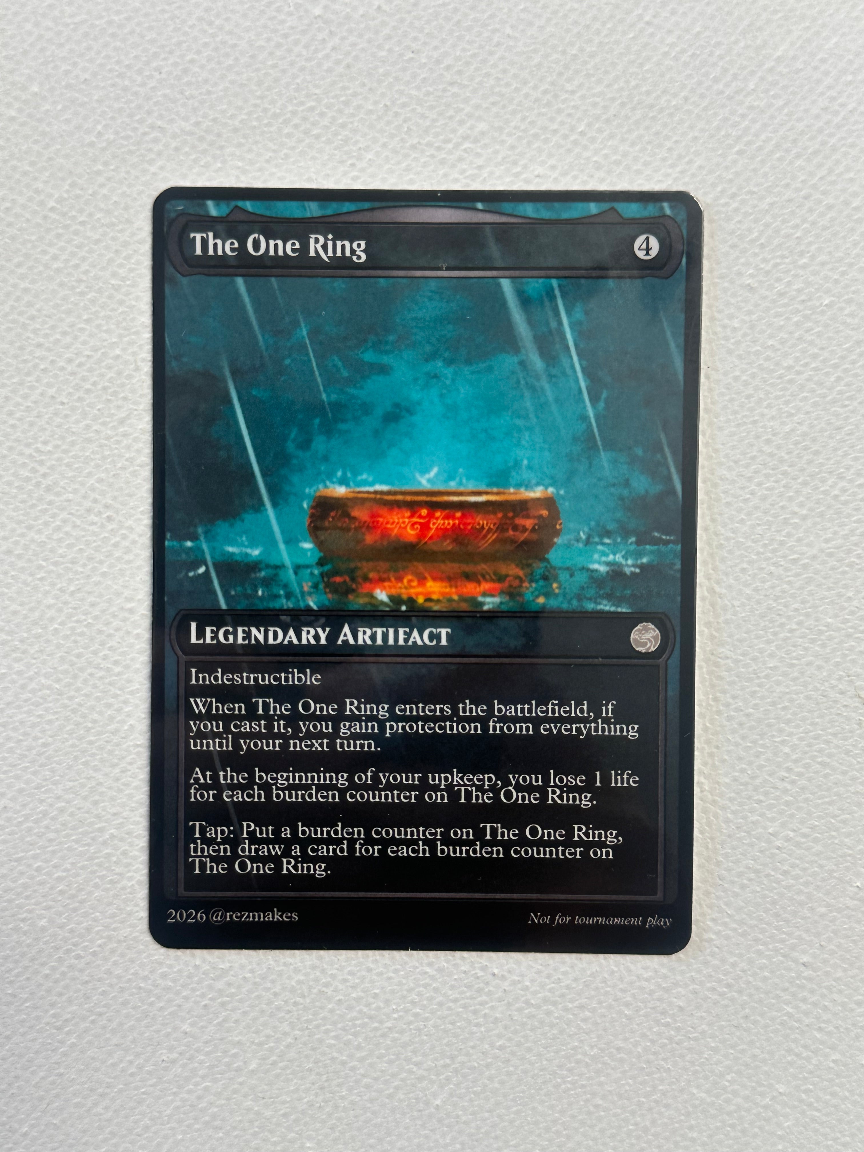 LOTR - Darkside proxy set + Aragorn (9 cards)