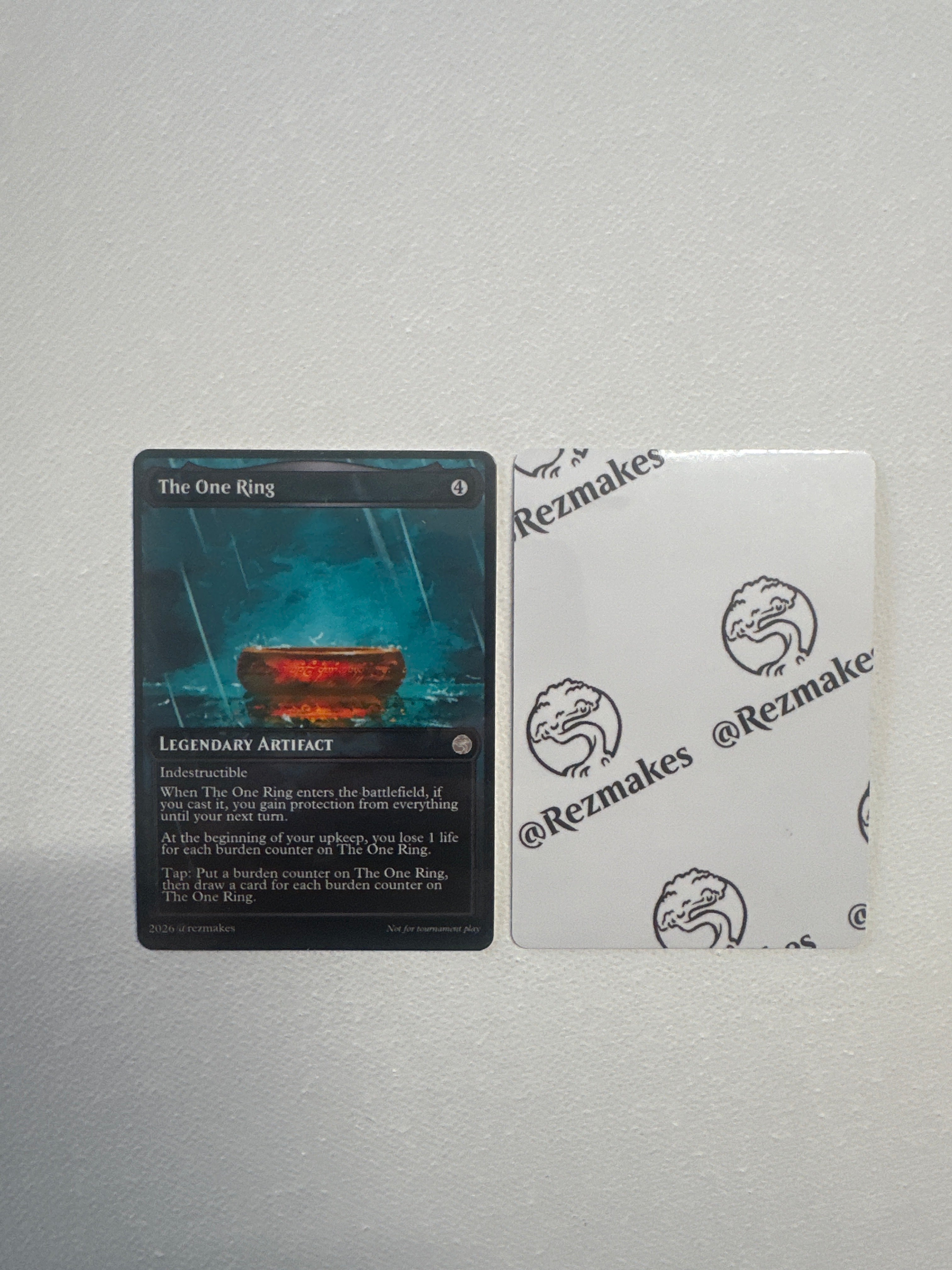 LOTR - Darkside proxy set + Aragorn (9 cards)