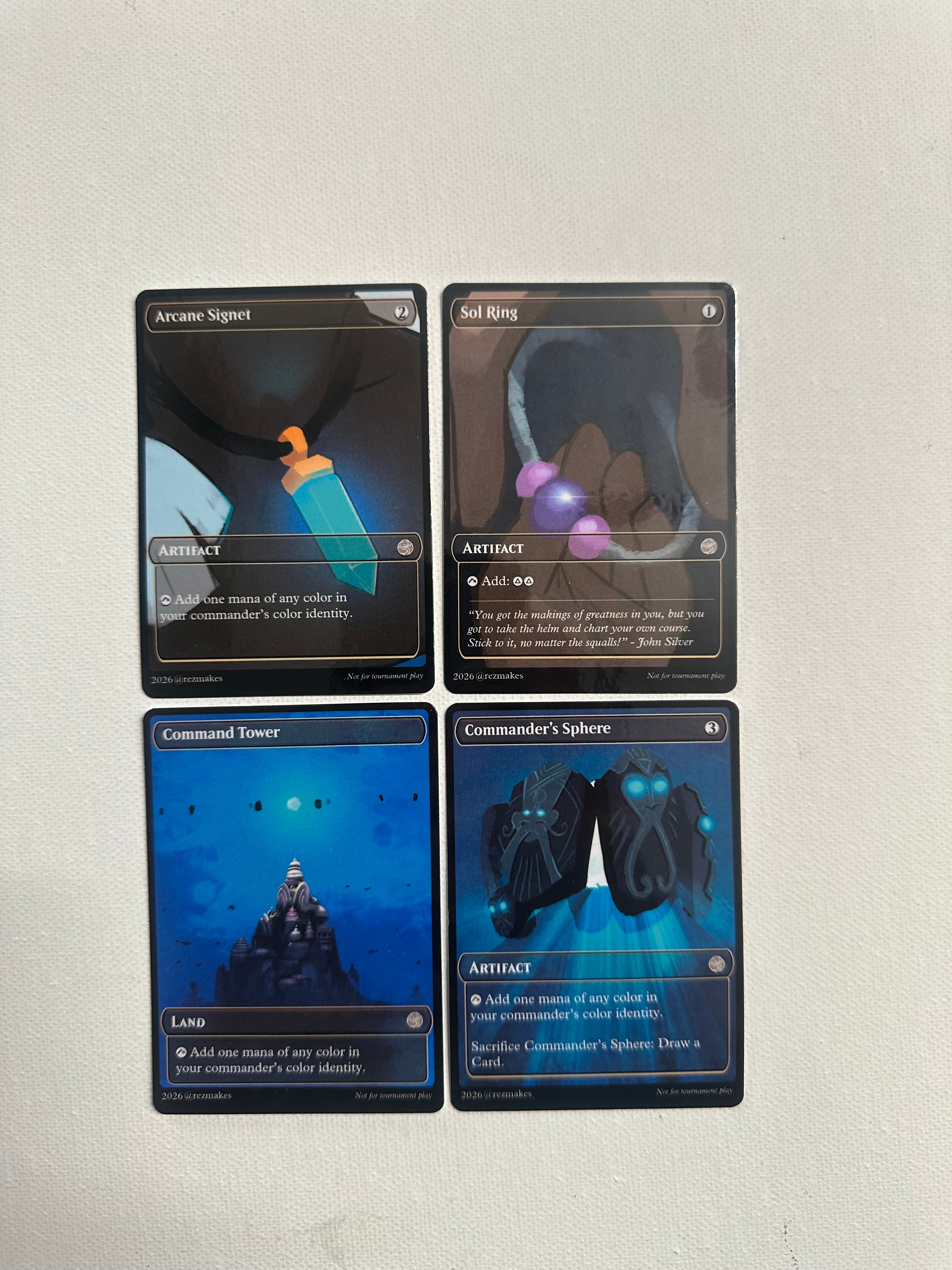 Atlan - Staples Proxy Set (9 Cards)